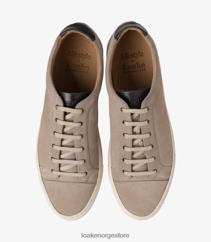 bindestrek Loakejoggesko og joggesko stein semsket skinn P8VHV33