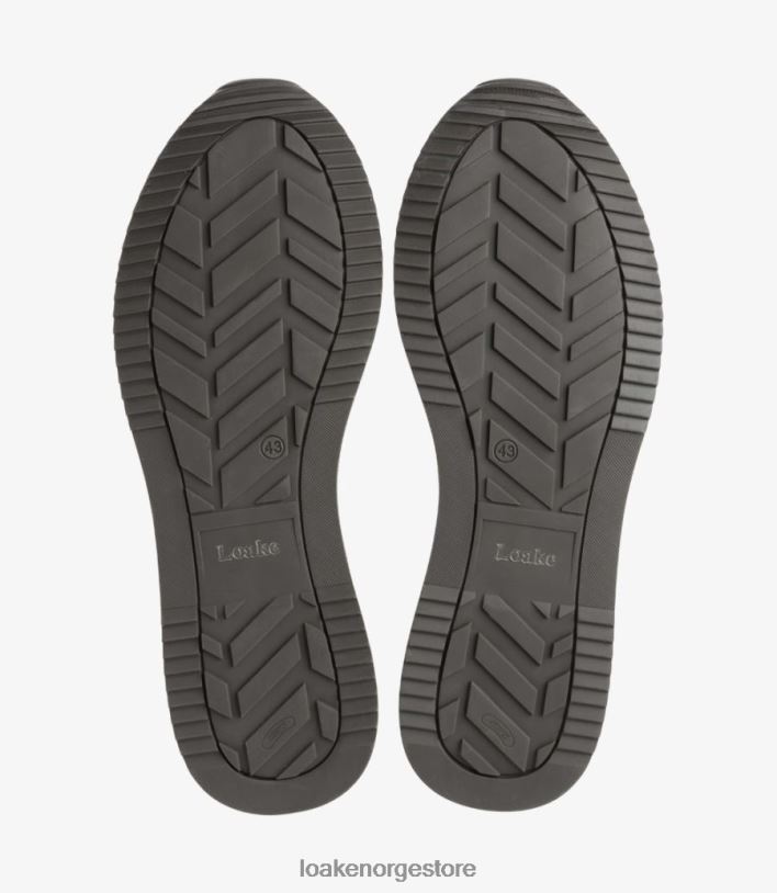 rekk Loakejoggesko og joggesko mørk brun semsket skinn P8VHV43