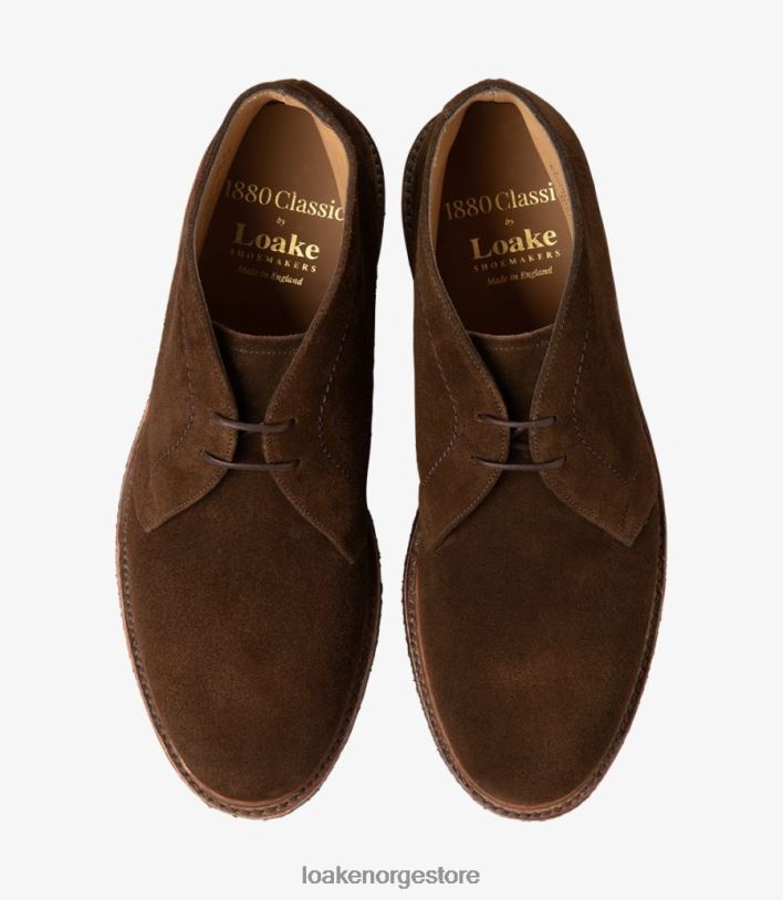 livingstone Loakestøvler brunt semsket skinn P8VHV113