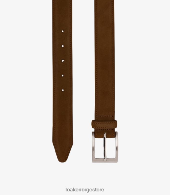 William belte Loaketilbehør brunt semsket skinn P8VHV215