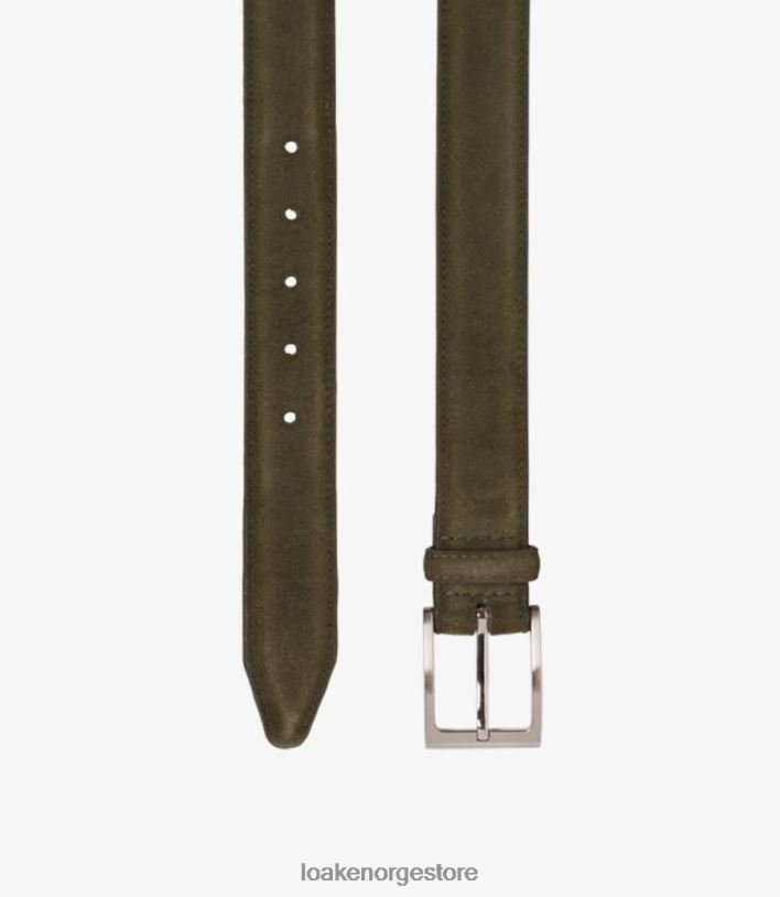 William belte Loaketilbehør grønn semsket skinn P8VHV218