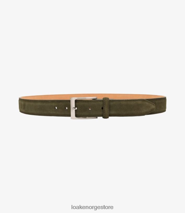 William belte Loaketilbehør grønn semsket skinn P8VHV218