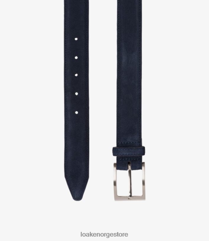 William belte Loaketilbehør marineblå semsket skinn P8VHV216