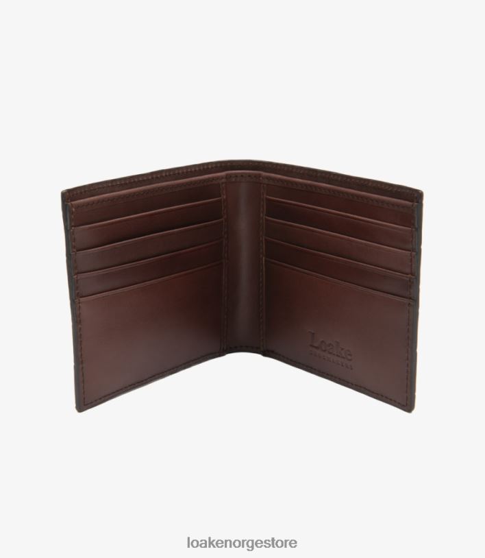 lombard lommebok Loakelær mørkebrun P8VHV233