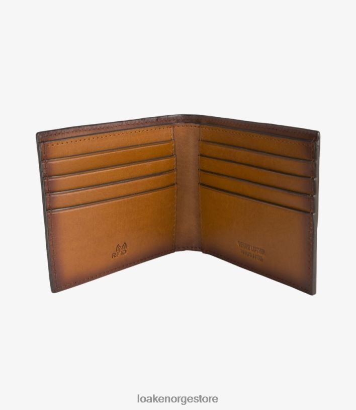 midland lommebok Loakelær brun P8VHV234